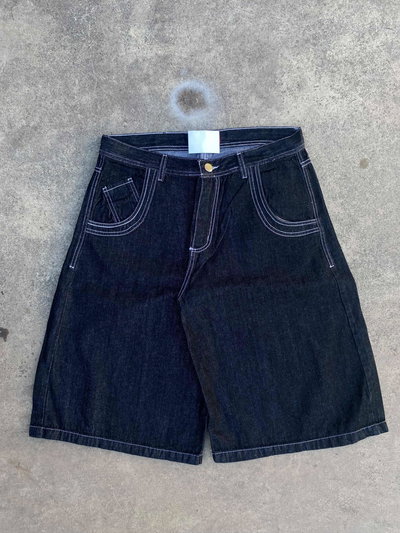 Jort Baggy Raw Denim "Black"