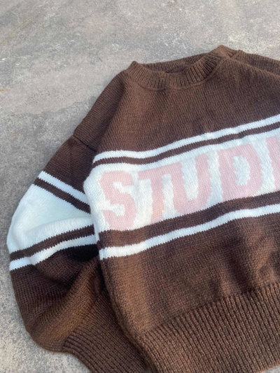 Sweater "Studio" Brown
