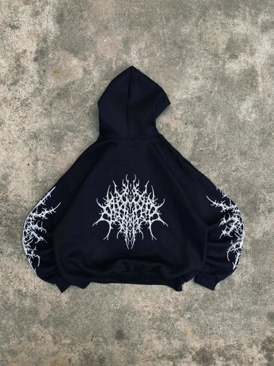 Hoodie "Tribal" Black