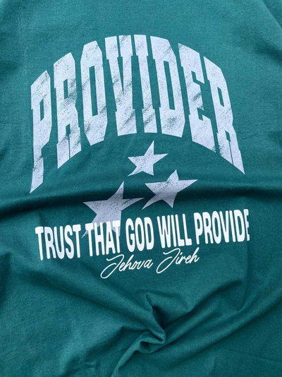 Remera Oversize "Provider" Verde