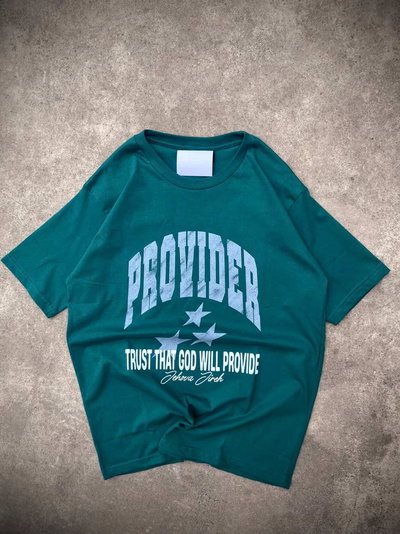 Remera Oversize "Provider" Verde