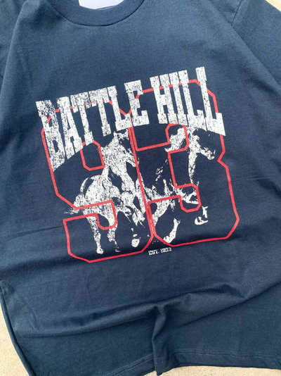 Remera Oversize "93" Azul