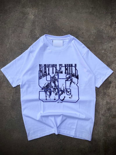 Remera Oversize "93" Blanca