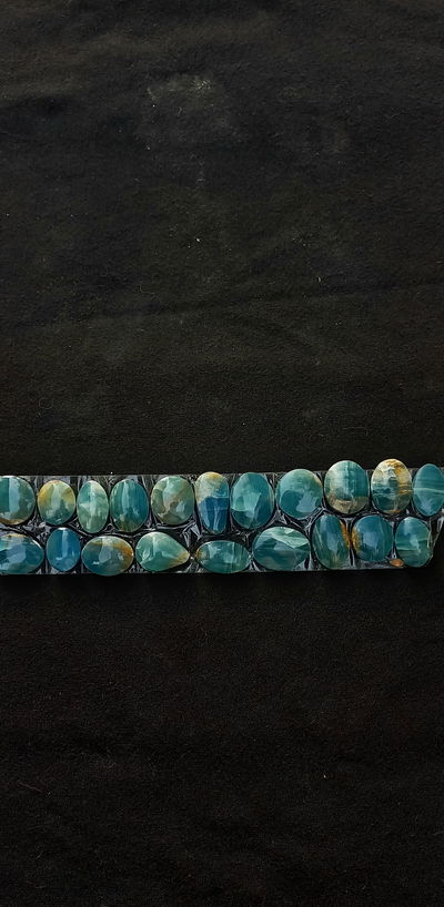 CABUJONES ONIX CIELO lote completo 20 piezas