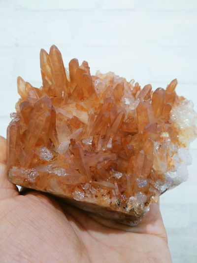  DRUZA CUARZO MANDARINA
