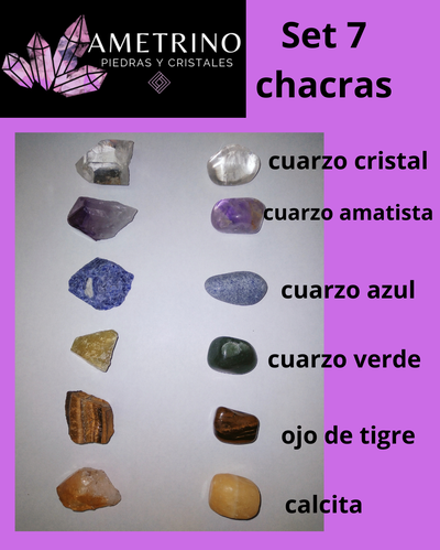 SET 7 CHACRAS