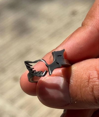 Anillo alas MD (Acero Quirurgico)