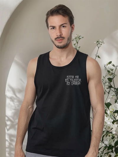 Musculosa Esto no es musica (Algodon) mdb barderos