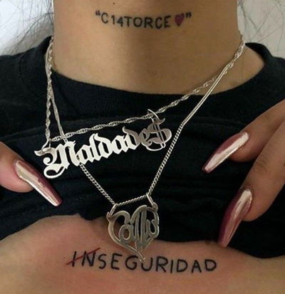 Chain cazzu “maldades” (Acero quirúrgico)