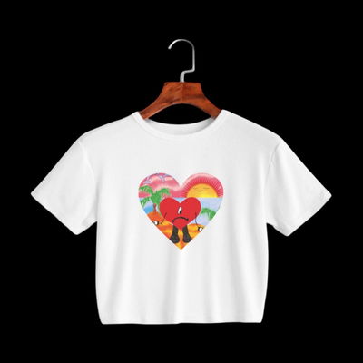 Crop Top Bad Bunny (Algodon)