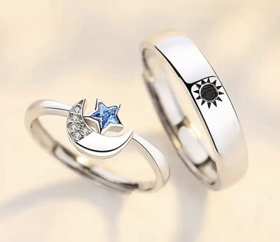 Set anillos | SOL Y LUNA DIAMOND