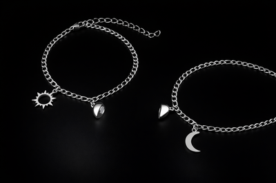 Pulseras para compartir Sol y Luna