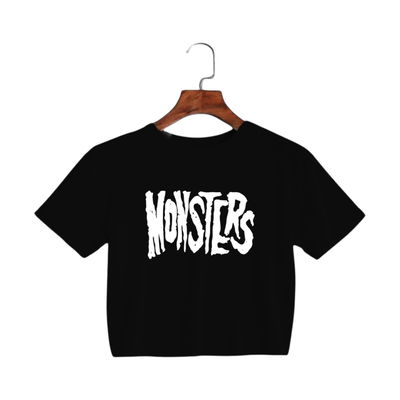 Crop Top Monsters (Algodon)