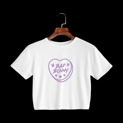 Crop Top Bad Bunny (Algodon)