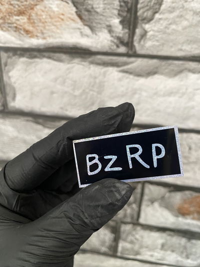 Sticker BZRP Bizarrap holografico #57