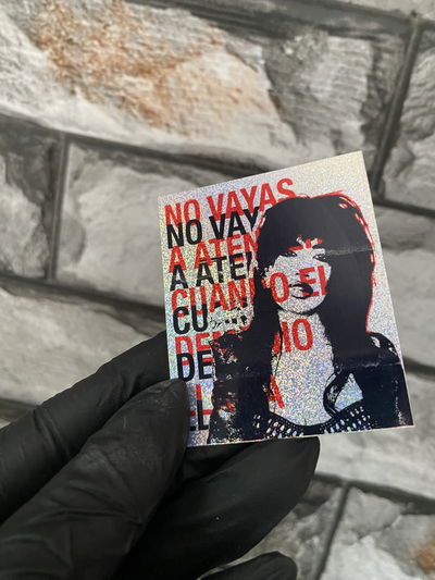 Sticker Lali holografico #78