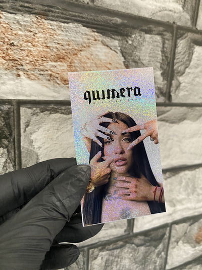 Sticker Maria Becerra Quimera holografico #63