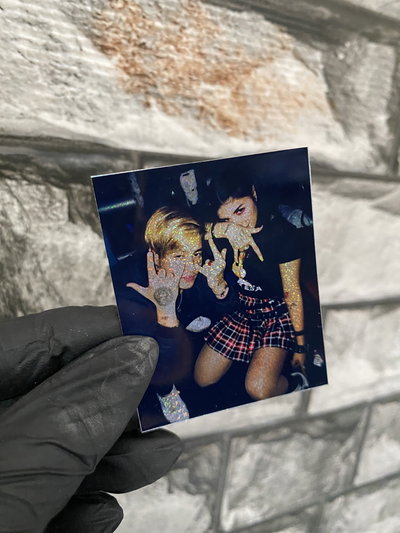 Sticker Duki Cazzu holografico #61