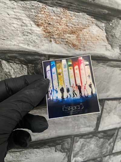 Sticker Los Del Espacio holografico #68