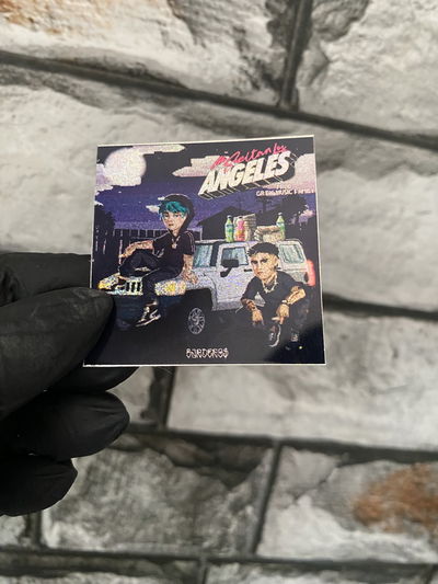 Sticker Barderos holografico #82