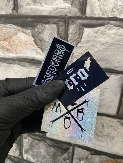 Pack x3 Stickers CRO BARDEROS MDB