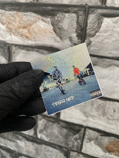 Sticker Barderos Tengo Sed holografico #53