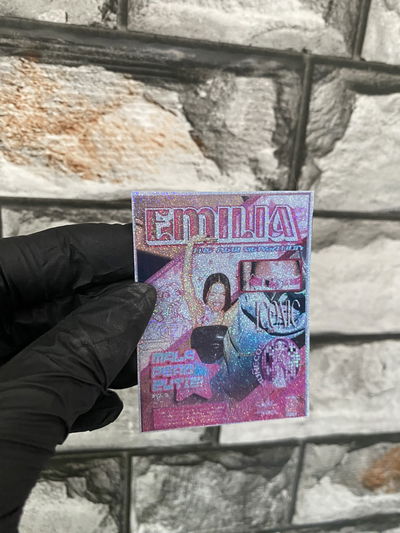 Sticker Emilia holografico #71