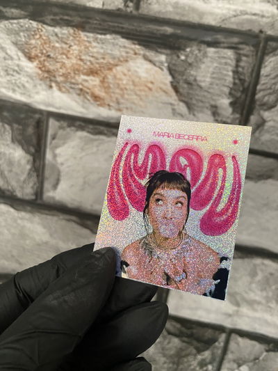 Sticker Maria Becerra holografico #79