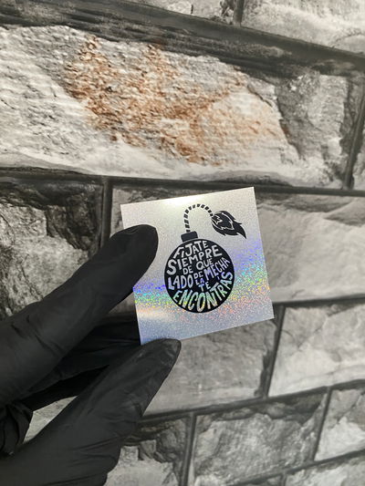 Sticker Wos holografico #89