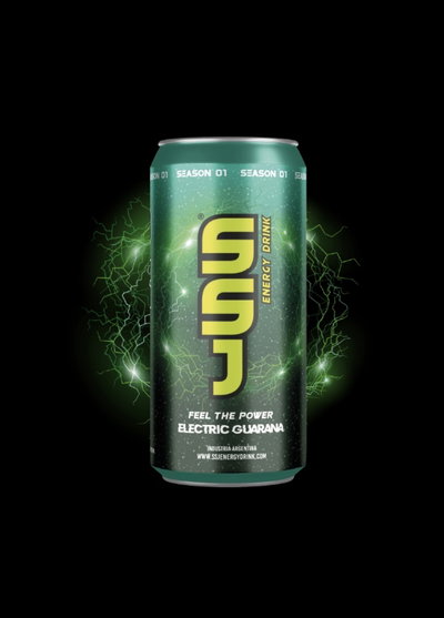 Bebida energizante SSJ (ELECTRIC GUARANA)