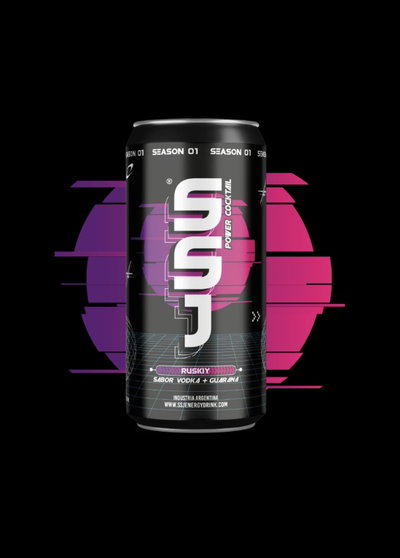 Bebida energizante SSJ (RUSKIY VODKA + GUARANA) 