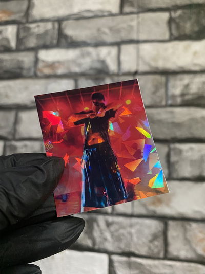 Sticker Ysy A holografico #97