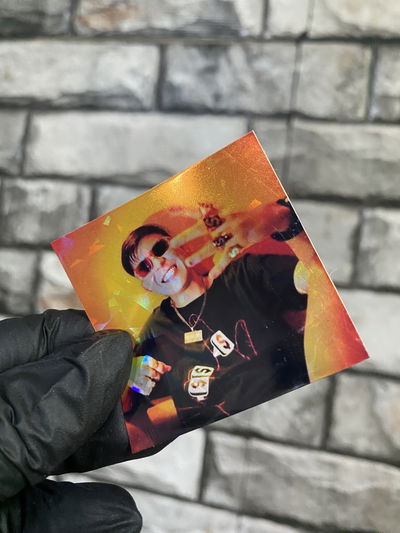 Sticker Ysy A holografico #100