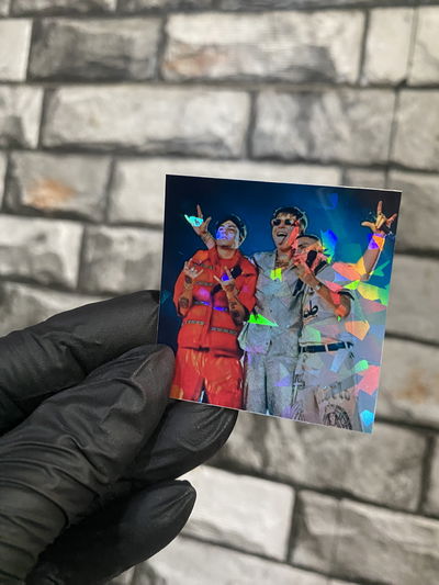 Sticker Modo Diablo holografico #104