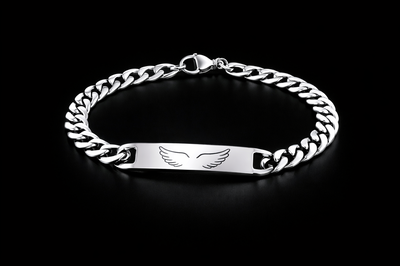 Pulsera Angel (Acero quirúrgico)