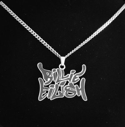 Chain Billie Eilish con grabado (Acero quirúrgico)
