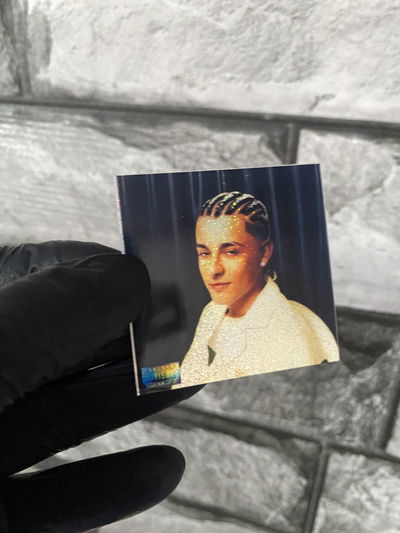 Sticker Trueno holografico #110