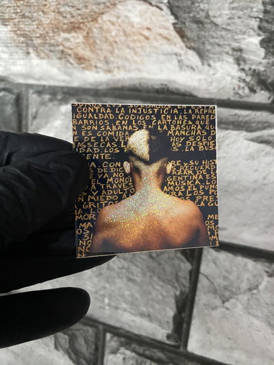 Sticker Trueno holografico #106