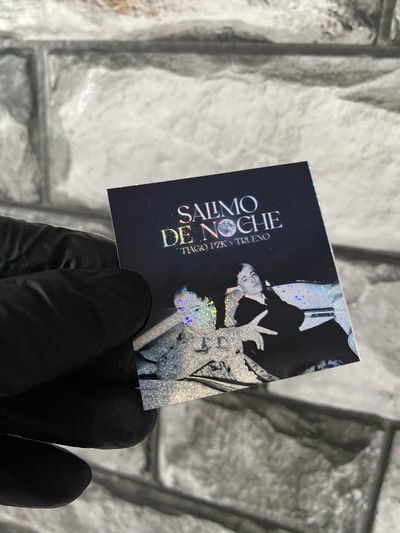 Sticker Trueno Tiago PZK holografico #109