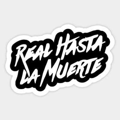 Sticker Real Hasta la Muerte #174