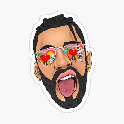 Sticker Bad Bunny #142