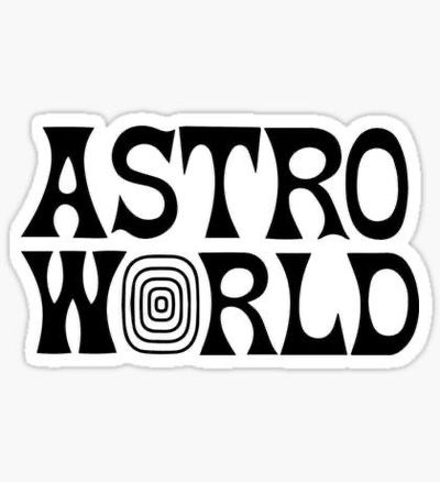 Sticker Astro World #175
