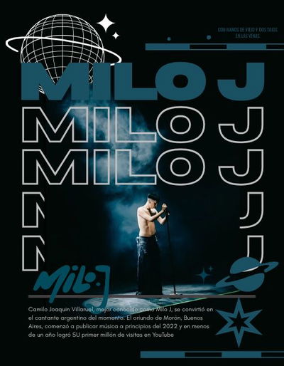 Mini poster Milo J #18