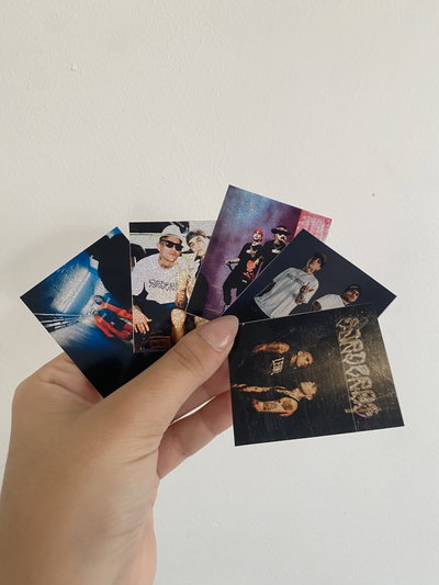 Pack x5 Stickers MDB BARDEROS CRO #8