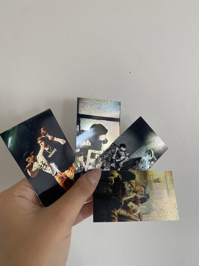 Pack x4 Stickers MDB BARDEROS CRO #7