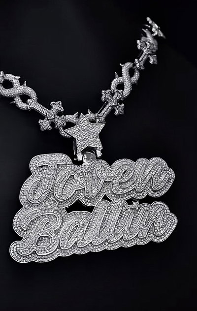 Chain Zell JOVEN BALLIN (Acero quirúrgico doble relieve)