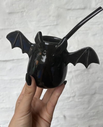 MATE CRO MURCIELAGO (ceramica)