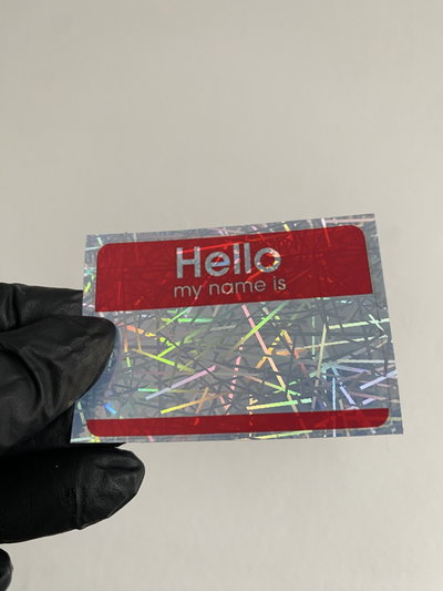 Sticker HELLO MY NAME IS #262