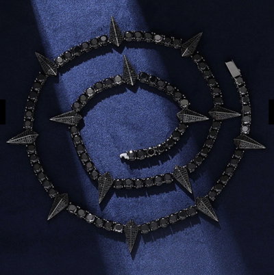 Chain Lit Killah BLACK (FULL ICE)