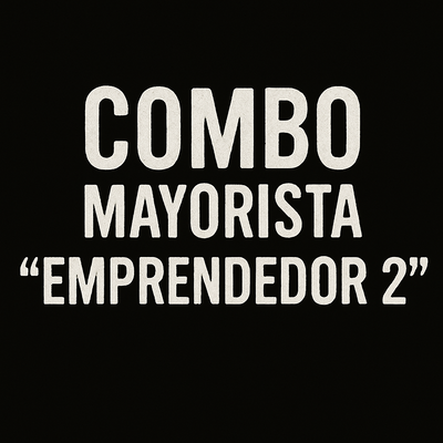 COMBO EMPRENDEDOR 2 (x12 piezas)